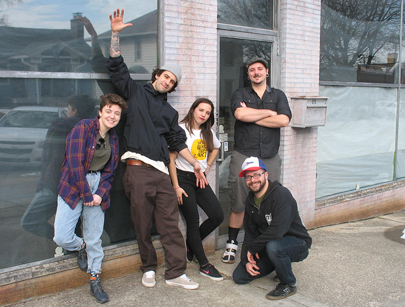 Hailee Smith, Rafael Caro, Erica Parker, Josh Brinson and Nathan Holmes of Chromatic Collective.