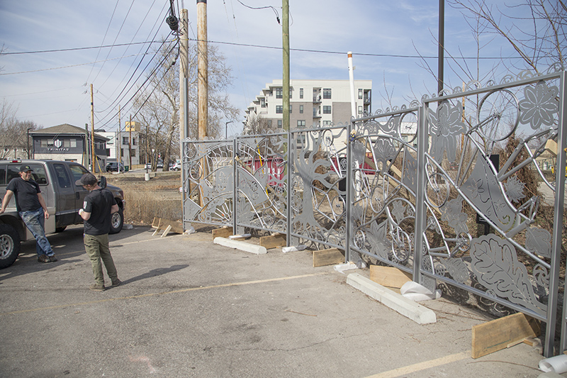 The panels were installed on March 9th