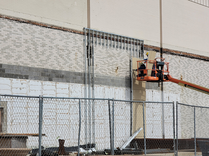 Random Rippling - Facade removed from Macy's