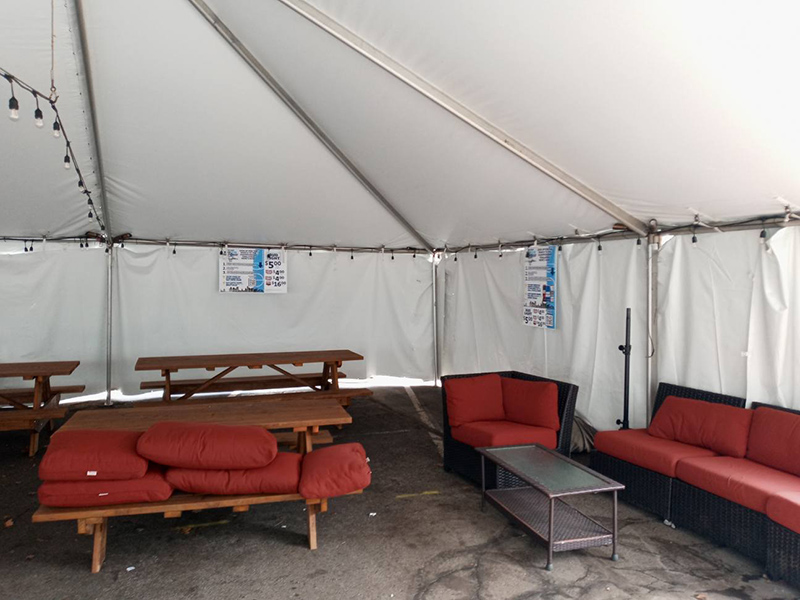Kilroy's tent