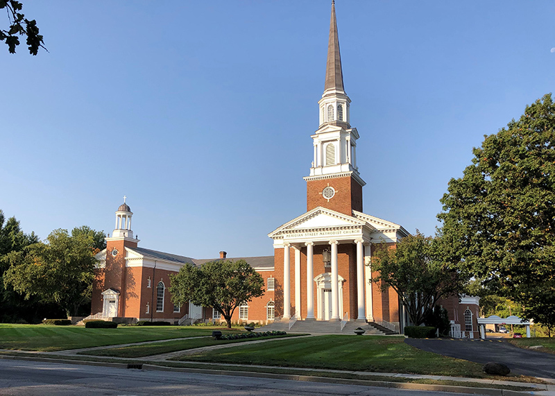 Meridian Street United Methodist Church is located 5500 North Meridian Street.