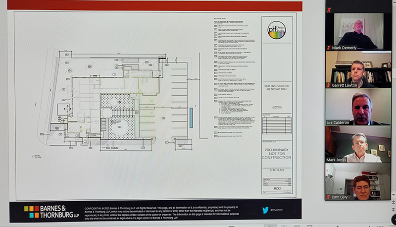 Proposed school floorplan