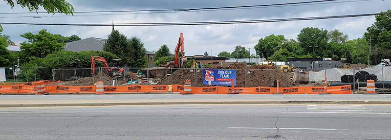 Random Rippling - Building razed at 62nd and Tacoma