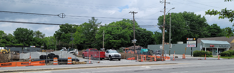 Random Rippling - Building razed at 62nd and Tacoma