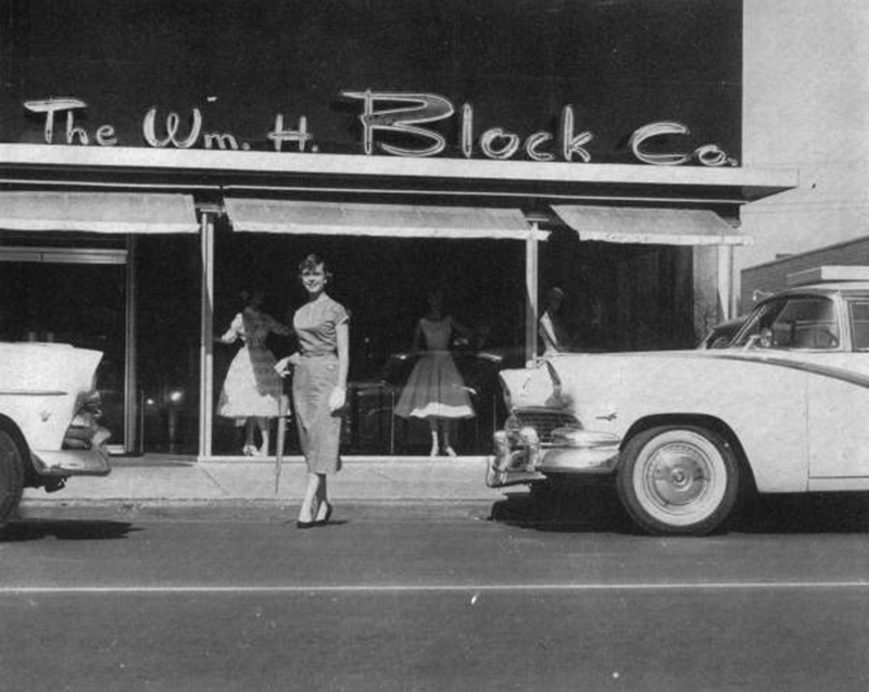 1957: 724 Broad Ripple Avenue - Wm. H. Block Co. Dept. Store