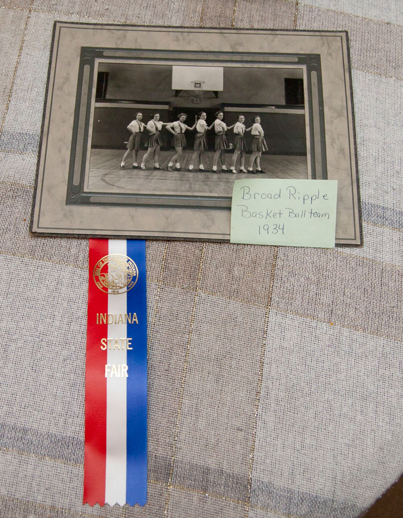 Gazette reader Mary Brown's ribbon at the 2011 fair.