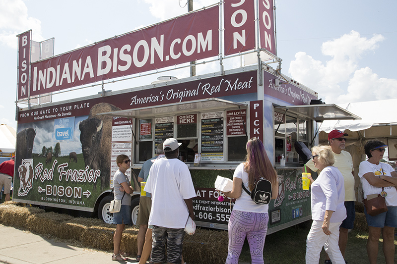 Bison burgers