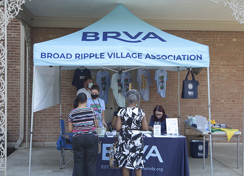 Flanner Buchanan 1305 Broad Ripple Avenue - BRVA tent