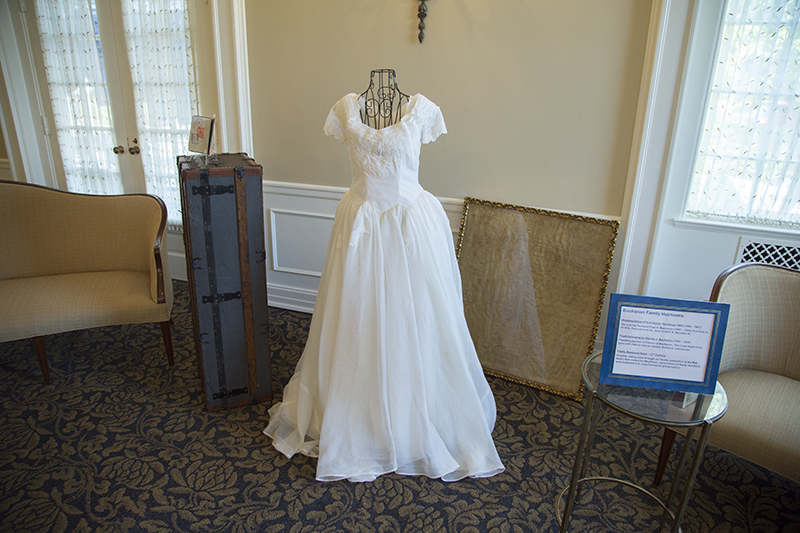 Buchanan family heirlooms on display for the tour