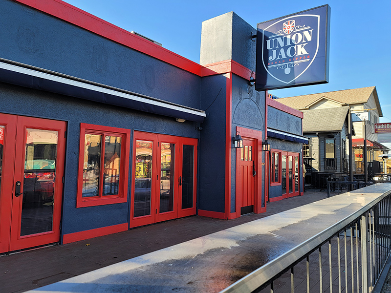 Random Rippling - Union Jack Pub reopens