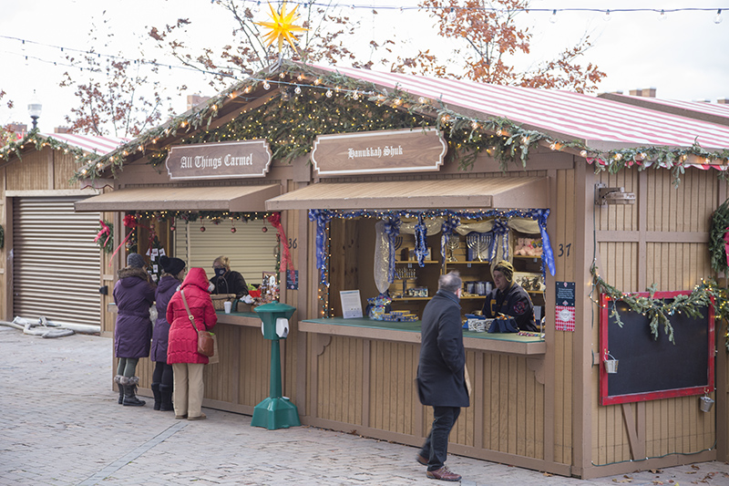 Random Rippling - Christkindlmarkt opens in Carmel