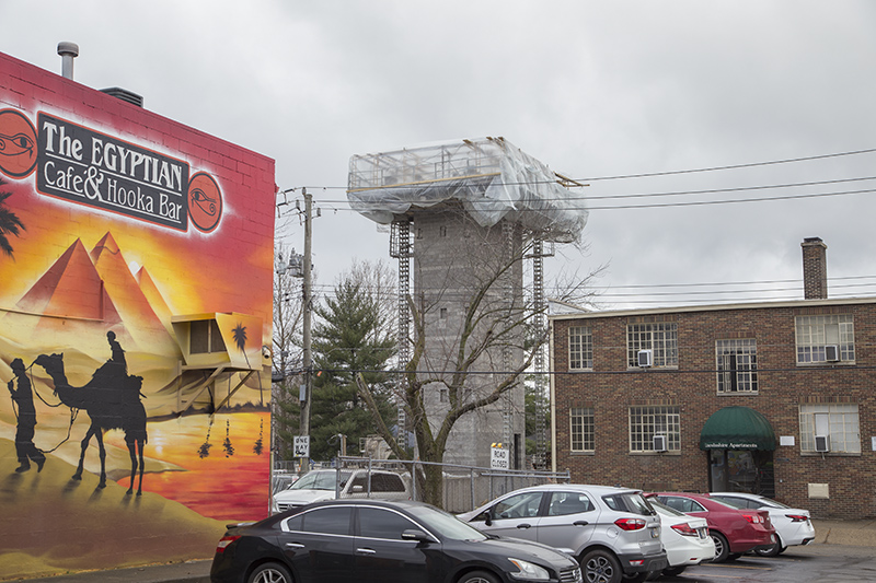 Random Rippling - 62nd and College project grows taller 