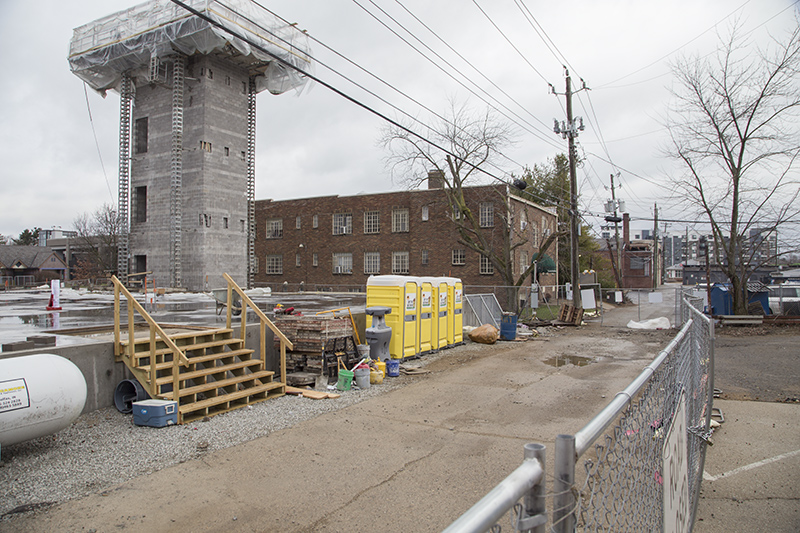 Random Rippling - 62nd and College project grows taller 