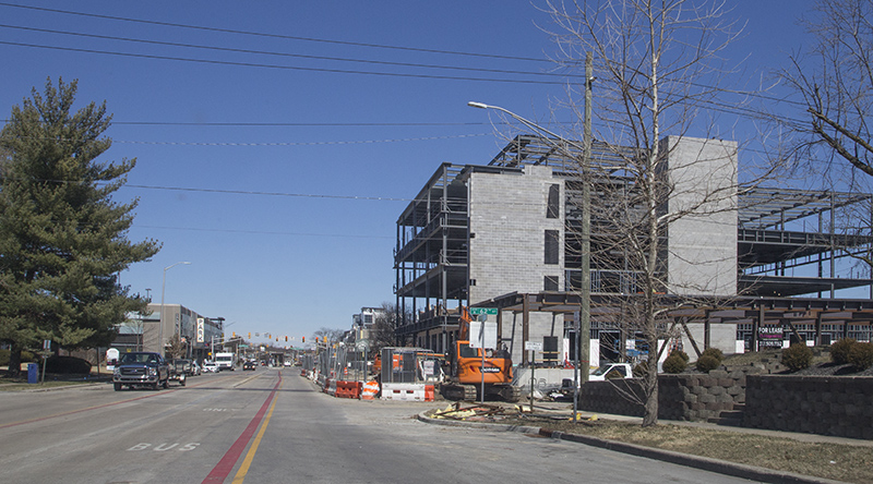 Random Rippling - College Ave open again