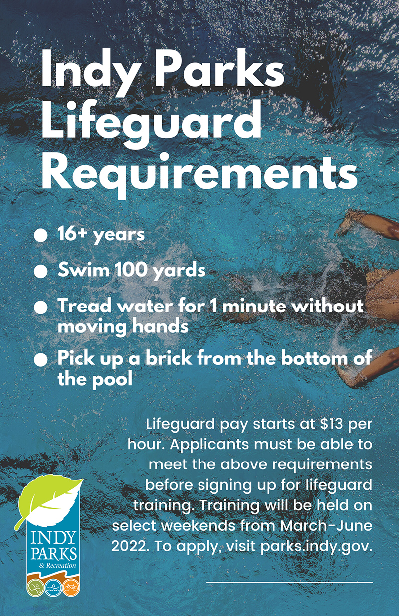 Indy Parks looking for lifeguards - new bonuses