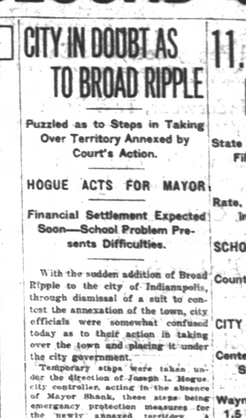 100th anniversary of Annexation this year