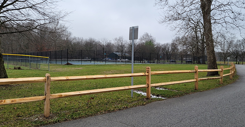 Random Rippling - New fence at BR Park