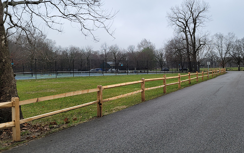 Random Rippling - New fence at BR Park