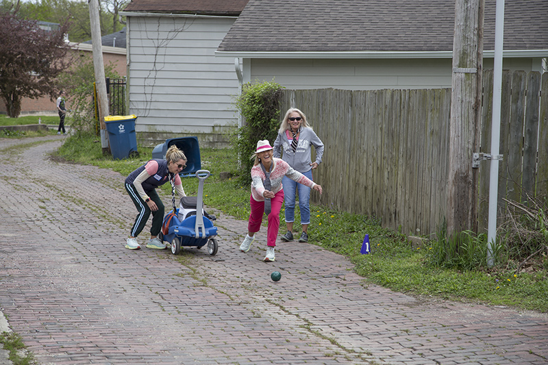 Random Rippling - Linear Bocce