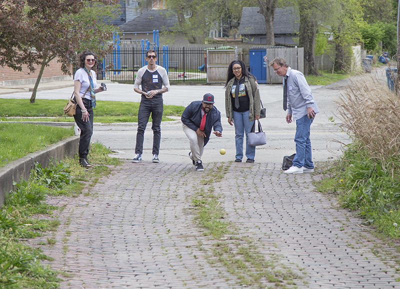 Random Rippling - Linear Bocce