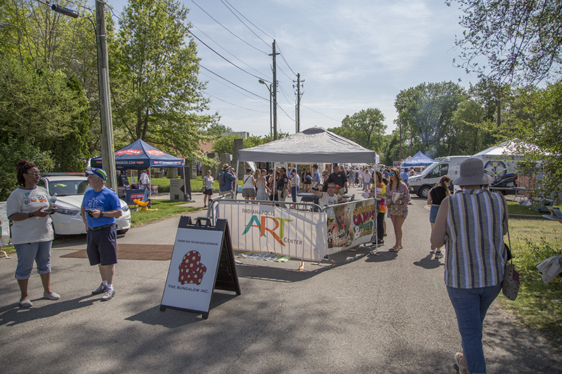 The 67th Street entrance to the fair