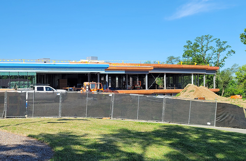 Random Rippling - BR Park Family Center progress