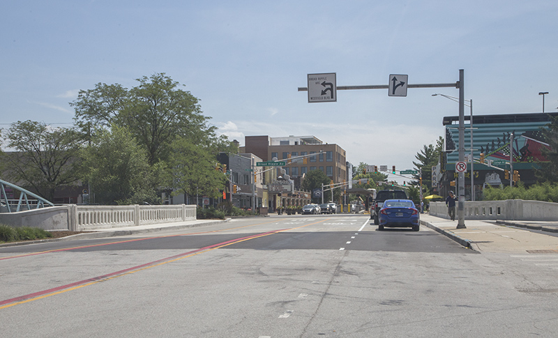 Random Rippling - College bridge open