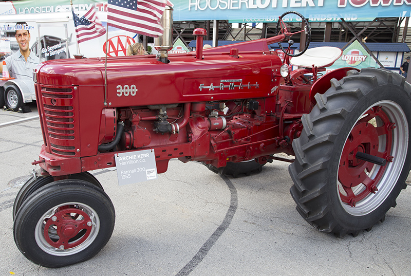 Archie Kerr's 1955 Farmall 300 tractor 