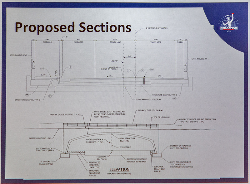 Proposed bridge