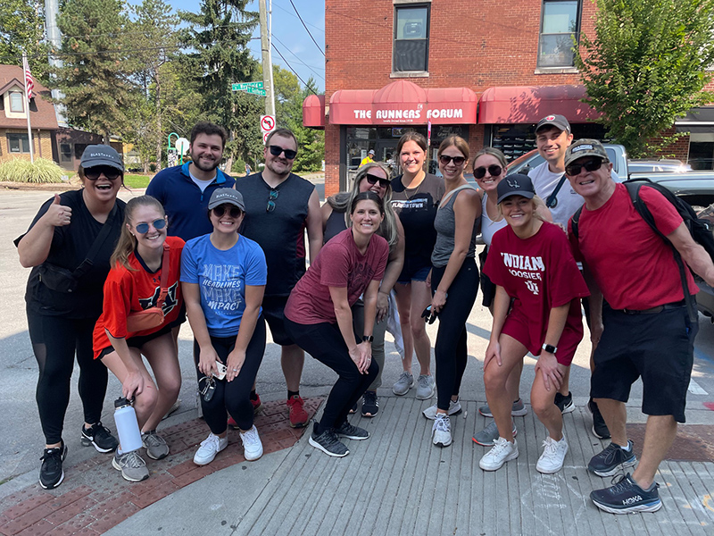 Blast Media + Bill Malcolm pulled weeds, spruced up bridges and picked up trash on Friday