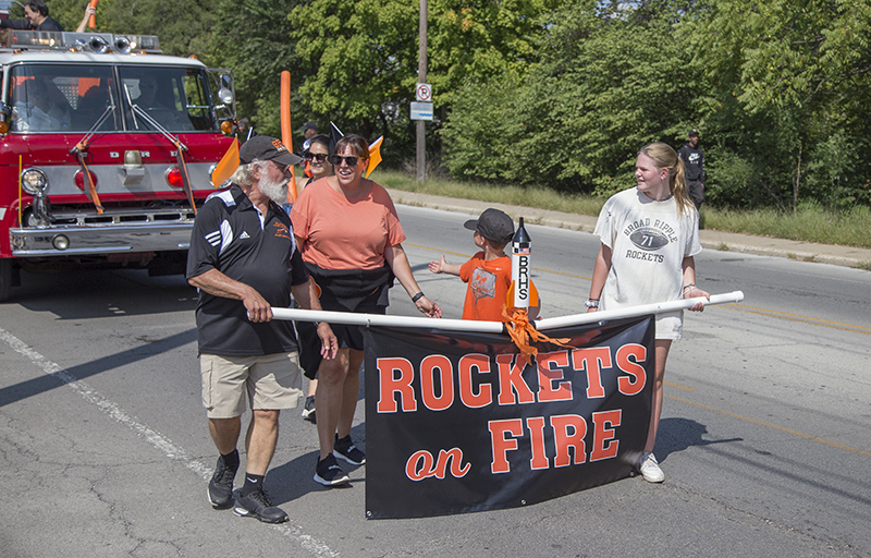 Random Rippling - Homecoming Parade