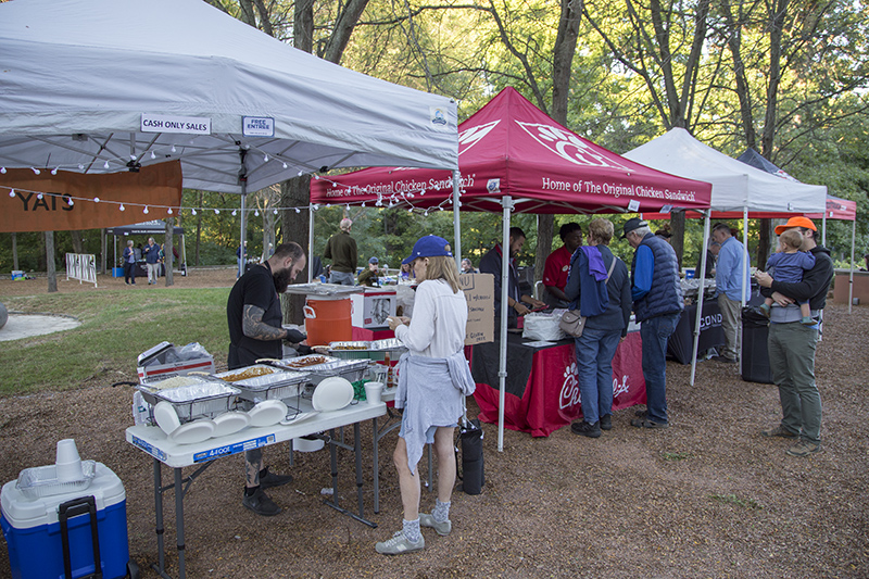 Yats, Chick-fil-A, Condado Tacos and others at the event