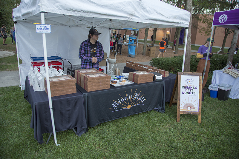 Rise 'n Roll Bakery tent