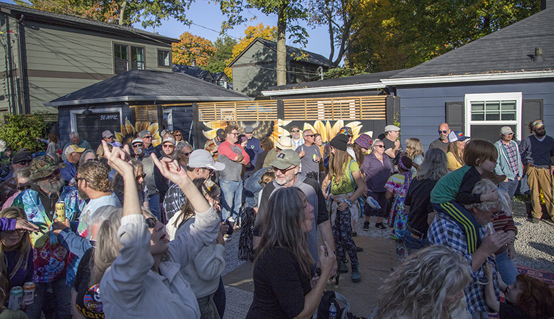 Random Rippling - Broad Ripple Flower Alley Revival