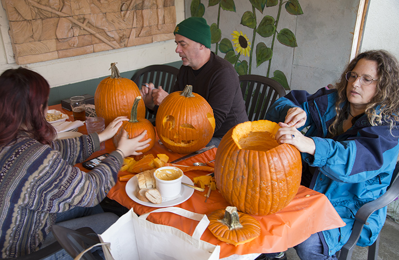 Random Rippling - Brewpub Pumpkin Carving Contest