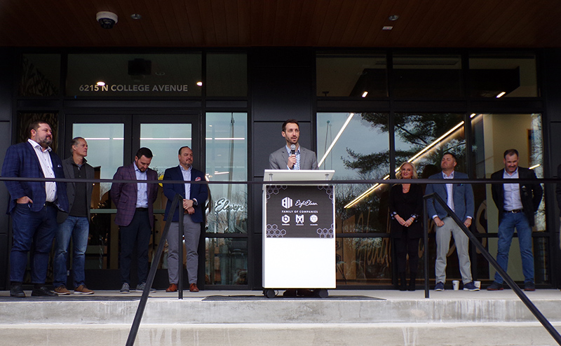 Random Rippling - Eight Eleven headquarters open