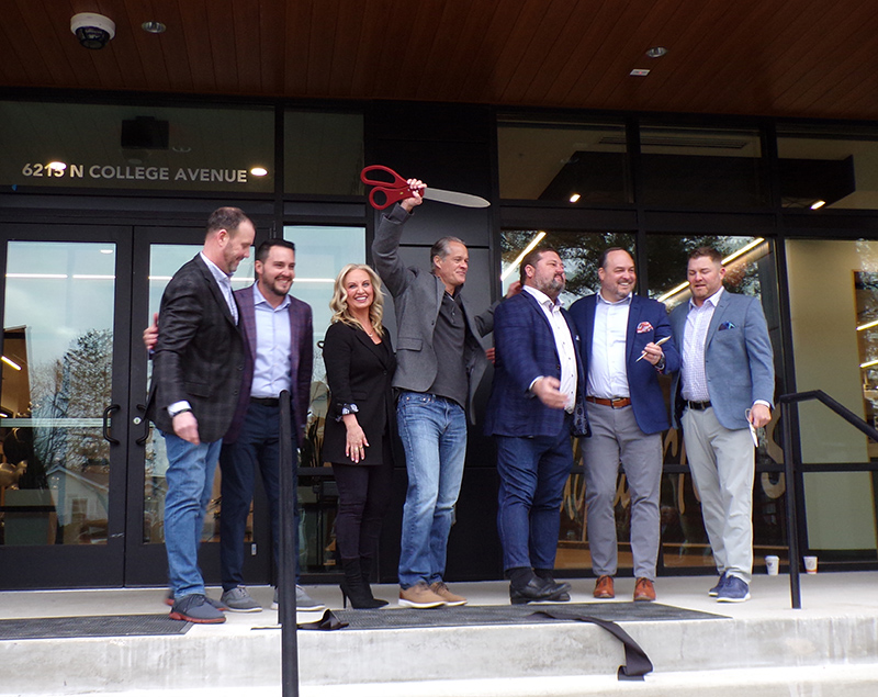 After the ribbon cutting