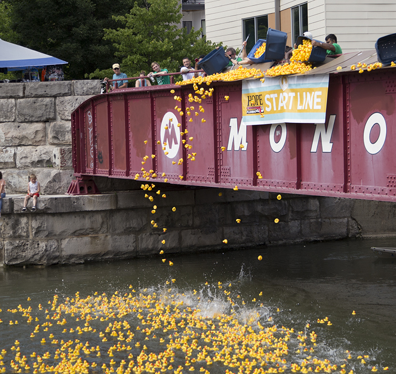 Issue from Jun 9 - BR Duck Race on canal returns