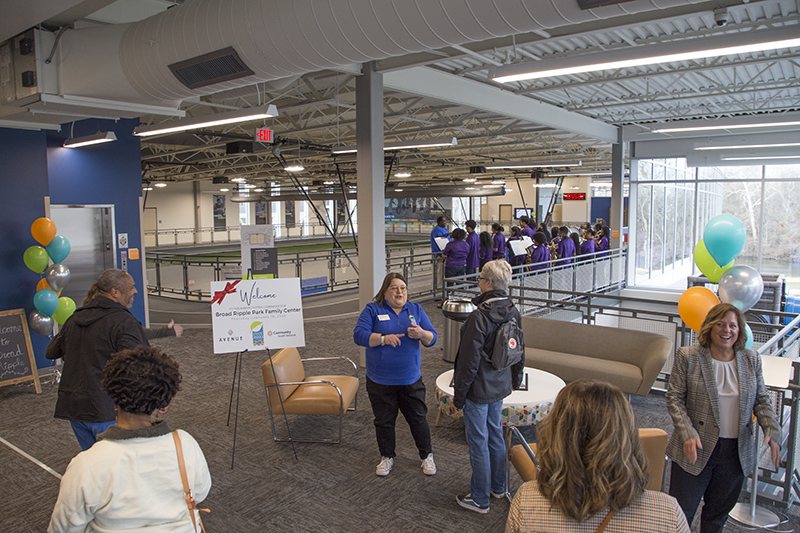 Random Rippling - BR Park Family Center Ribbon Cutting