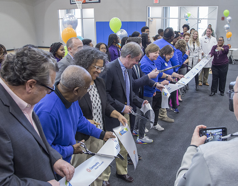 Random Rippling - BR Park Family Center Ribbon Cutting