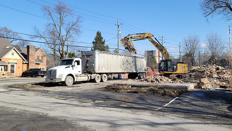 Random Rippling - Razing starts at 65th and Ferguson