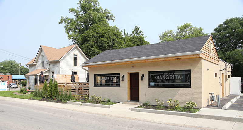 The two businesses at 834 E. 64th Street location as seen in 2015