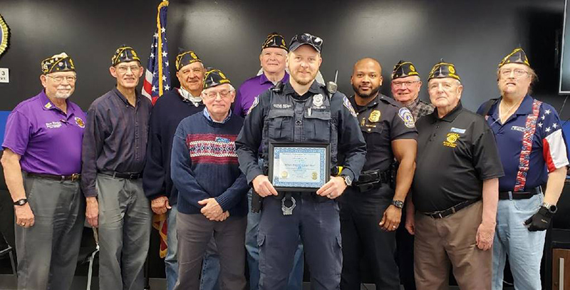 Random Rippling - IMPD North District Officer of the Month for January