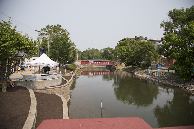 The calm before the race