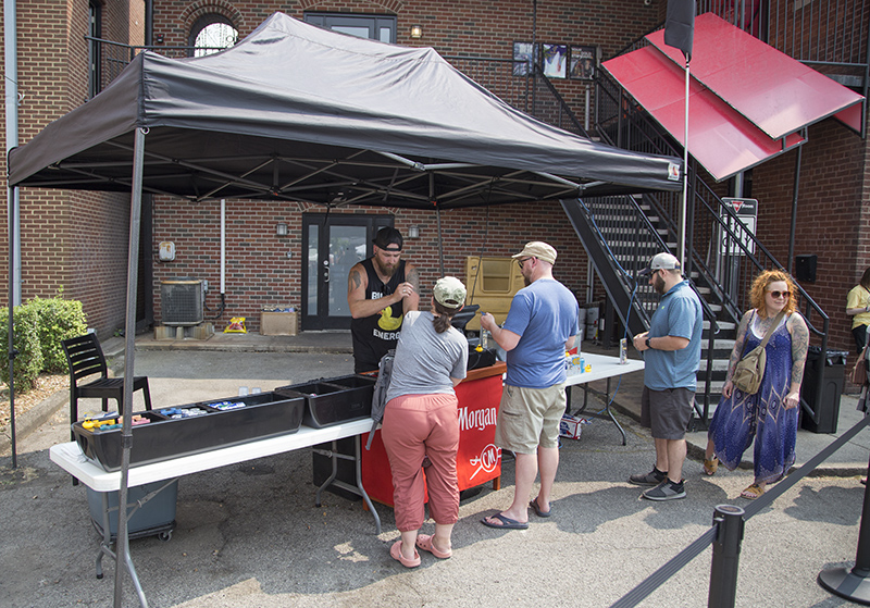 An outdoor bar from Red Room