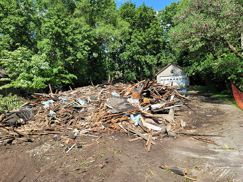 Random Rippling - Houses razed