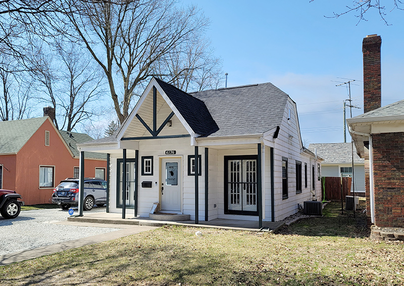 The house before