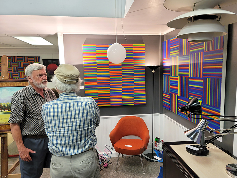 Random Rippling - Steve Redman exhibit