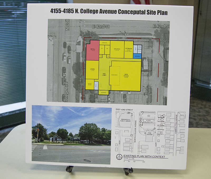 Plan for the southeast corner of 42nd and College