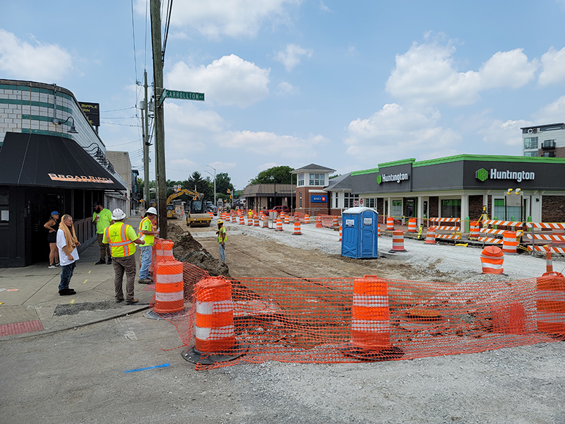 Random Rippling - More street car rails unearthed